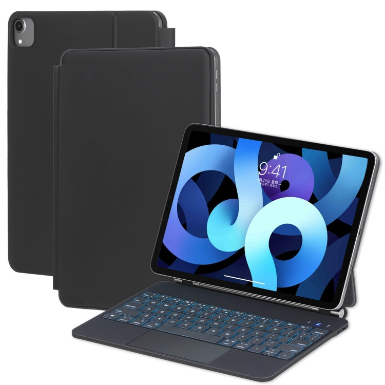 غطاء جلد للوحة مفاتيح بلوتوث مع لوحة لمس، لجهاز iPad Air 11 2025 / 2024 / Pro 11 2022