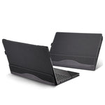 حافظة لابتوب من الجلد مقاومة للصدمات، لـ HP ProBook 445 14 بوصة G10، لـ HP ProBook 455 15.6 بوصة G10، لـ HP لابتوب 17-cu / 17s-cu 17.3 بوصة، لـ HP Pavilion X360 لابتوب 14-dw / 14m-dw، لـ HP لابتوب 14s-dp / 14-dk / 14s-dk