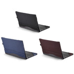 حافظة لابتوب من الجلد مقاومة للصدمات، لـ HP Pavilion Book Pro 16 بوصة 16-ab، لـ HP OmniBook 7 لابتوب 16-az / 16t-az، لـ HP OmniBook 7 17.3 بوصة 17-dc، لـ HP OmniBook 7 Flip 16 بوصة 16-au، لـ HP EliteBook 860 / 865 G11 16 بوصة