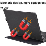 حافظة لابتوب من الجلد مقاومة للصدمات، لـ HP ProBook 445 14 بوصة G10، لـ HP ProBook 455 15.6 بوصة G10، لـ HP لابتوب 17-cu / 17s-cu 17.3 بوصة، لـ HP Pavilion X360 لابتوب 14-dw / 14m-dw، لـ HP لابتوب 14s-dp / 14-dk / 14s-dk