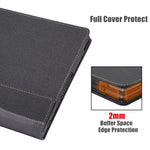 حافظة لابتوب من الجلد مقاومة للصدمات، لـ HP Pavilion Book Pro 16 بوصة 16-ab، لـ HP OmniBook 7 لابتوب 16-az / 16t-az، لـ HP OmniBook 7 17.3 بوصة 17-dc، لـ HP OmniBook 7 Flip 16 بوصة 16-au، لـ HP EliteBook 860 / 865 G11 16 بوصة