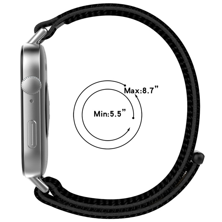 Nylon Loop Hook and Loop Fastener Watch Band, For Huawei Watch Fit3