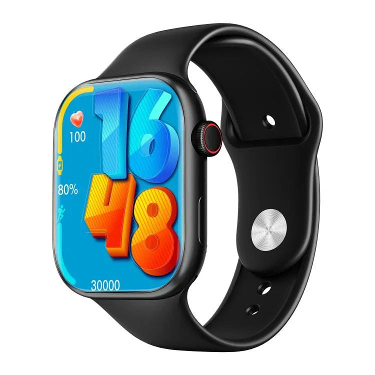 WS11 MAX ساعة ذكية رياضية بحجم 2.2 بوصة، تدعم مكالمات بلوتوث / النوم / الأكسجين في الدم / معدل ضربات القلب / ضغط الدم