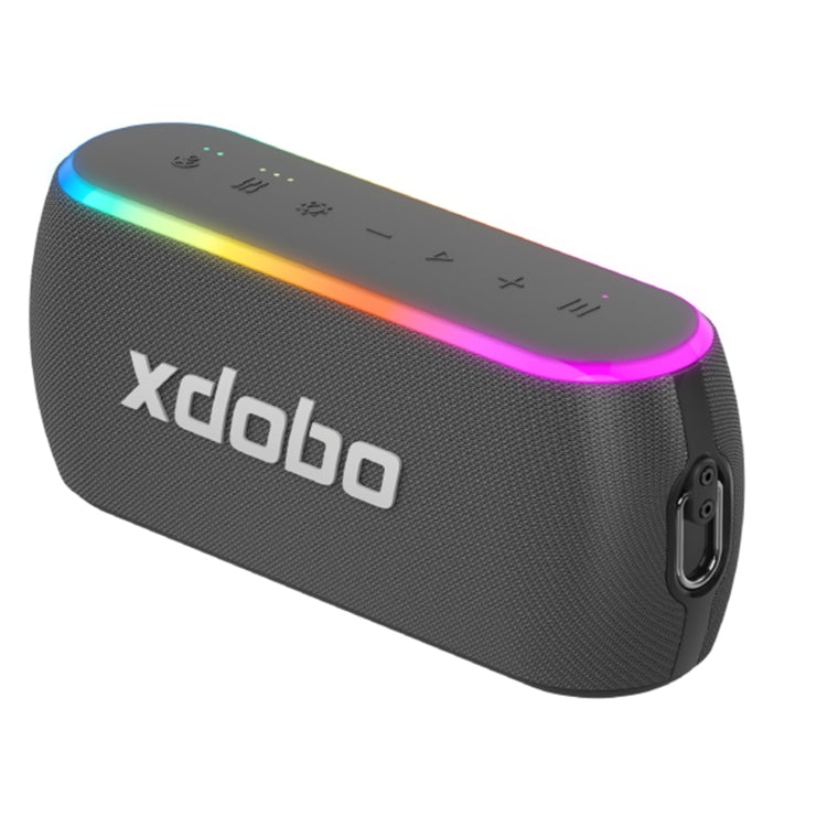 مكبر صوت لاسلكي Xdobo X8 III BT5.3 IPX7 مع إضاءة RGB، يدعم بلوتوث/بطاقة TF/USB/AUX، X8 III