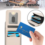 حقيبة بطاقات كروس بودي بشكل معين مع حماية RFID لحافظة الهاتف، لهواتف iPhone 16e / 17e، لهاتف iPhone 17 Pro Max، لهاتف iPhone 17 Pro، لهاتف iPhone 17، لهاتف iPhone Air، لهاتف iPhone 16 Pro Max، لهاتف iPhone 16 Pro، لهاتف iPhone 16 Plus