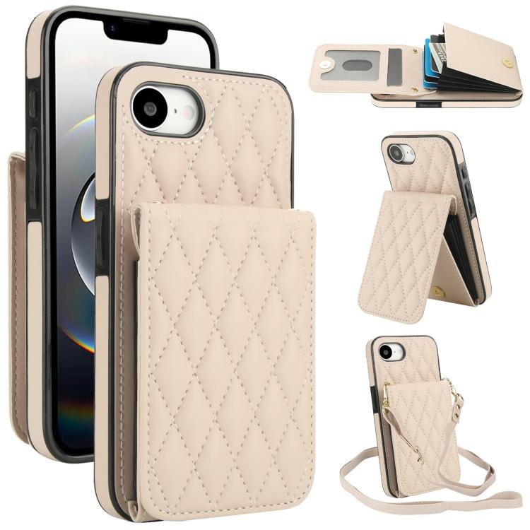 حقيبة بطاقات كروس بودي بشكل معين مع حماية RFID لحافظة الهاتف، لهواتف iPhone 16e / 17e، لهاتف iPhone 17 Pro Max، لهاتف iPhone 17 Pro، لهاتف iPhone 17، لهاتف iPhone Air، لهاتف iPhone 16 Pro Max، لهاتف iPhone 16 Pro، لهاتف iPhone 16 Plus