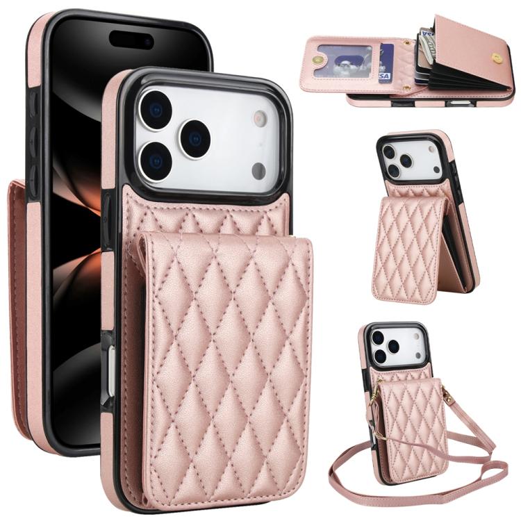 حقيبة بطاقات كروس بودي بشكل معين مع حماية RFID لحافظة الهاتف، لهواتف iPhone 16e / 17e، لهاتف iPhone 17 Pro Max، لهاتف iPhone 17 Pro، لهاتف iPhone 17، لهاتف iPhone Air، لهاتف iPhone 16 Pro Max، لهاتف iPhone 16 Pro، لهاتف iPhone 16 Plus