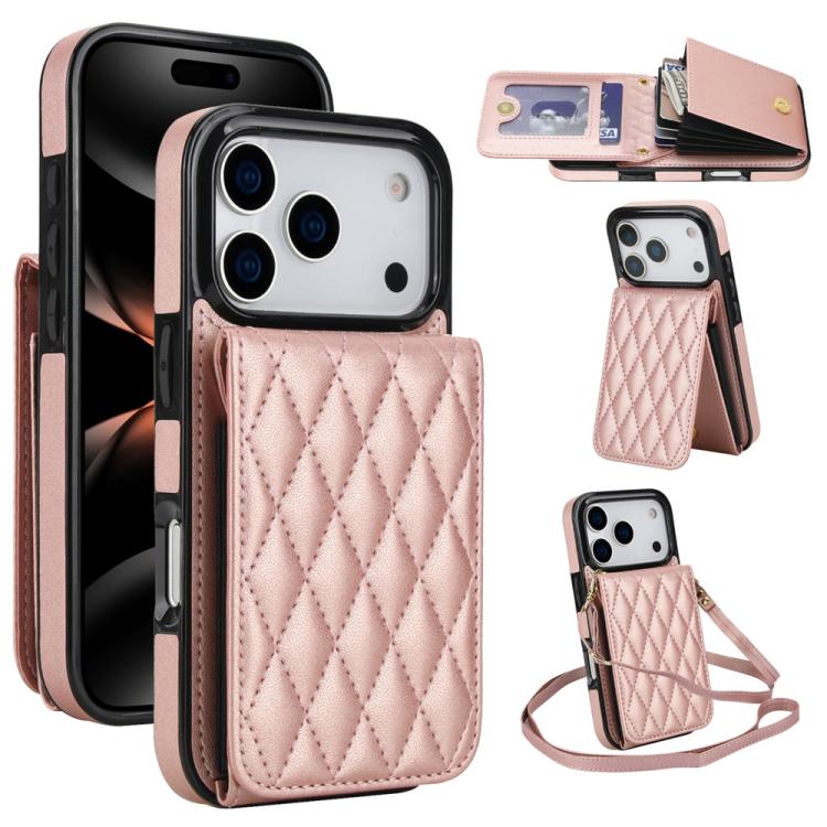 حقيبة بطاقات كروس بودي بشكل معين مع حماية RFID لحافظة الهاتف، لهواتف iPhone 16e / 17e، لهاتف iPhone 17 Pro Max، لهاتف iPhone 17 Pro، لهاتف iPhone 17، لهاتف iPhone Air، لهاتف iPhone 16 Pro Max، لهاتف iPhone 16 Pro، لهاتف iPhone 16 Plus