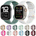 سوار ساعة من السيليكون بنمط تمويه مع إبزيم فراشة بنمط ثقوب، لسلسلة Apple Watch 2 مقاس 42مم، لسلسلة Apple Watch 2 مقاس 38مم، لسلسلة Apple Watch مقاس 42مم، لسلسلة Apple Watch مقاس 38مم