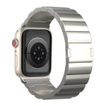 سوار ساعة معدني من التيتانيوم مع إبزيم مغناطيسي بحبة واحدة، لسلسلة Apple Watch 2 مقاس 42مم، لسلسلة Apple Watch 2 مقاس 38مم، لسلسلة Apple Watch مقاس 42مم، لسلسلة Apple Watch مقاس 38مم