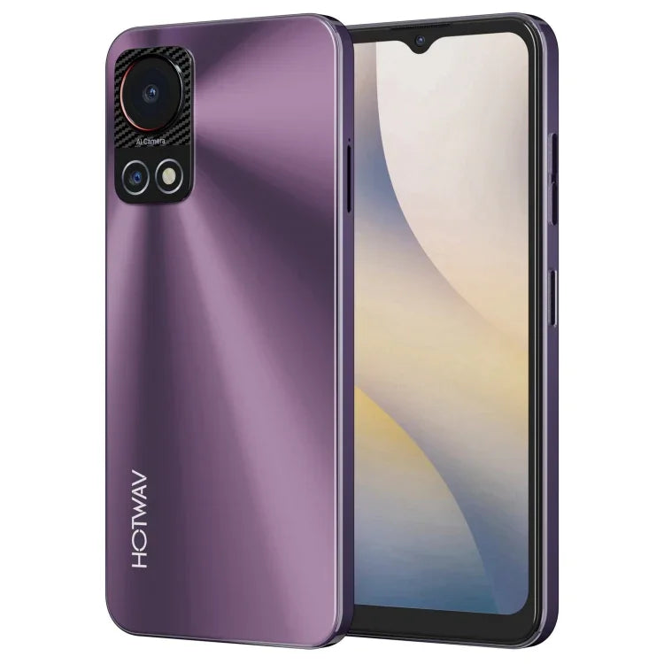HOTWAV Note 13، التعرف على بصمة الإصبع الجانبية، شاشة 6.6 بوصة أندرويد 13 معالج T606 ثماني النواة حتى 1.6 جيجاهرتز، الشبكة: 4G، OTG، 4GB+128GB