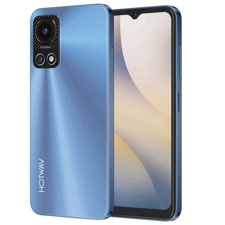 HOTWAV Note 13، التعرف على بصمة الإصبع الجانبية، شاشة 6.6 بوصة أندرويد 13 معالج T606 ثماني النواة حتى 1.6 جيجاهرتز، الشبكة: 4G، OTG، 4GB+128GB