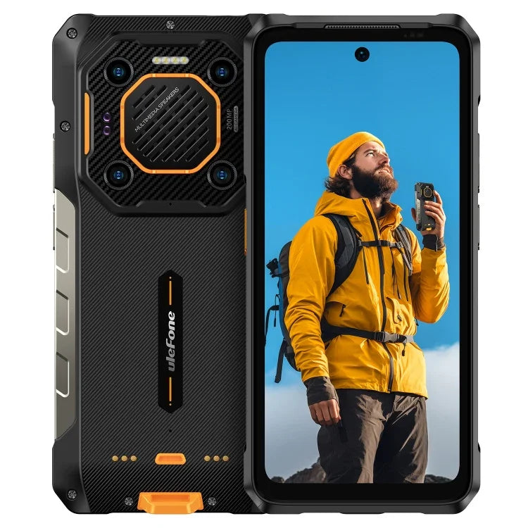 Ulefone Armor 26 Ultra هاتف متين، شاشة 6.78 بوصة أندرويد 13 معالج MediaTek Dimensity 8020 ثماني النواة، الشبكة: 5G، NFC، 12GB+512GB