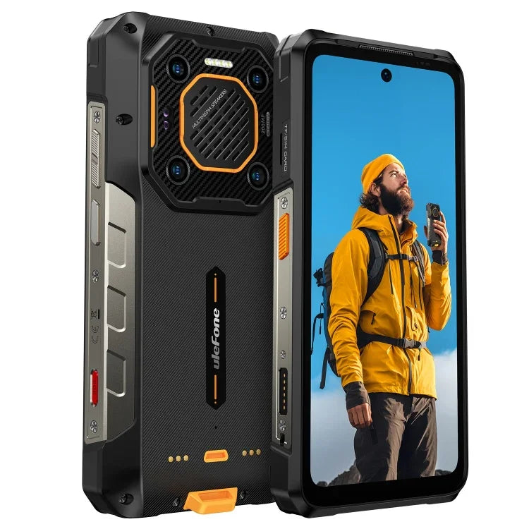 Ulefone Armor 26 Ultra هاتف متين، شاشة 6.78 بوصة أندرويد 13 معالج MediaTek Dimensity 8020 ثماني النواة، الشبكة: 5G، NFC، 12GB+512GB