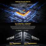 Ulefone Armor 26 Ultra هاتف متين، شاشة 6.78 بوصة أندرويد 13 معالج MediaTek Dimensity 8020 ثماني النواة، الشبكة: 5G، NFC، 12GB+512GB