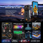 Ulefone Armor 26 Ultra هاتف متين، شاشة 6.78 بوصة أندرويد 13 معالج MediaTek Dimensity 8020 ثماني النواة، الشبكة: 5G، NFC، 12GB+512GB