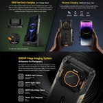 Ulefone Armor 26 Ultra هاتف متين، شاشة 6.78 بوصة أندرويد 13 معالج MediaTek Dimensity 8020 ثماني النواة، الشبكة: 5G، NFC، 12GB+512GB