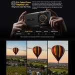 Ulefone Armor 26 Ultra هاتف متين، شاشة 6.78 بوصة أندرويد 13 معالج MediaTek Dimensity 8020 ثماني النواة، الشبكة: 5G، NFC، 12GB+512GB