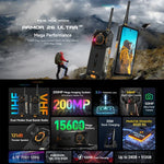 Ulefone Armor 26 Ultra نسخة جهاز اتصال لاسلكي (واكي-توكي) هاتف متين، شاشة 6.78 بوصة أندرويد 13 معالج MediaTek Dimensity 8020 ثماني النواة، الشبكة: 5G، NFC، 12GB+512GB نسخة جهاز اتصال لاسلكي