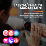 Zeblaze Btalk 3 Plus ساعة ذكية للياقة والصحة بشاشة 1.39 بوصة تدعم المكالمات الصوتية