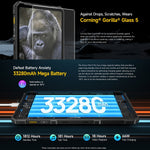 جهاز لوحي متين Ulefone Armor Pad 3 Pro، شاشة 10.36 بوصة، أندرويد 13، معالج MediaTek MT8788 ثماني النواة، شبكة 4G، قابس الاتحاد الأوروبي، Armor Pad 3 Pro