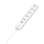 LDNIO SC5319 5-position Travel Home Office Socket with 38W USB Ports, Cable Length: 2m, EU Plug, UK Plug, US Plug