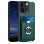 حافظة هاتف مع حامل بطاقة وخاتم R20، لهاتف iPhone 17 Pro Max، لهاتف iPhone 17 Pro، لهاتف iPhone 17، لهاتف iPhone Air، لهاتف iPhone 15 Pro Max، لهاتف iPhone 15 Pro، لهاتف iPhone 15 Plus، لهاتف iPhone 15