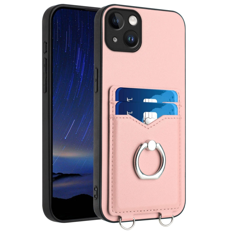 حافظة هاتف مع حامل بطاقة وخاتم R20، لهاتف iPhone 17 Pro Max، لهاتف iPhone 17 Pro، لهاتف iPhone 17، لهاتف iPhone Air، لهاتف iPhone 15 Pro Max، لهاتف iPhone 15 Pro، لهاتف iPhone 15 Plus، لهاتف iPhone 15