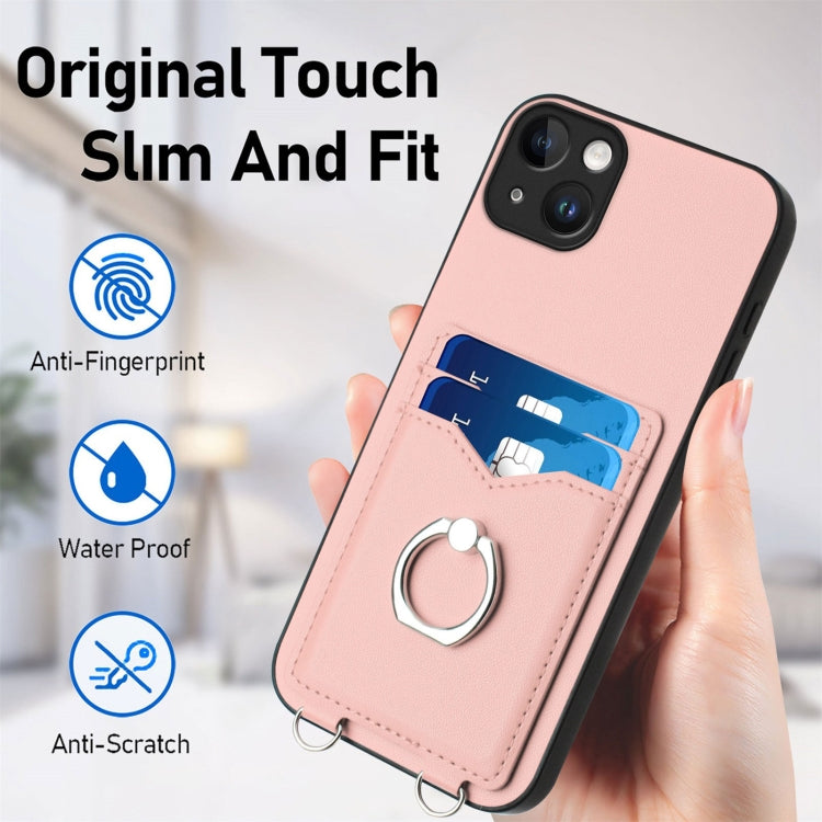حافظة هاتف مع حامل بطاقة وخاتم R20، لهاتف iPhone 14 Plus، لهاتف iPhone 14، لهاتف iPhone 14 Pro، لهاتف iPhone 14 Pro Max، لهاتف iPhone SE 2022 / SE 2020 / 8، لهاتف iPhone 13 Pro Max، لهاتف iPhone 13 Pro، لهاتف iPhone 13