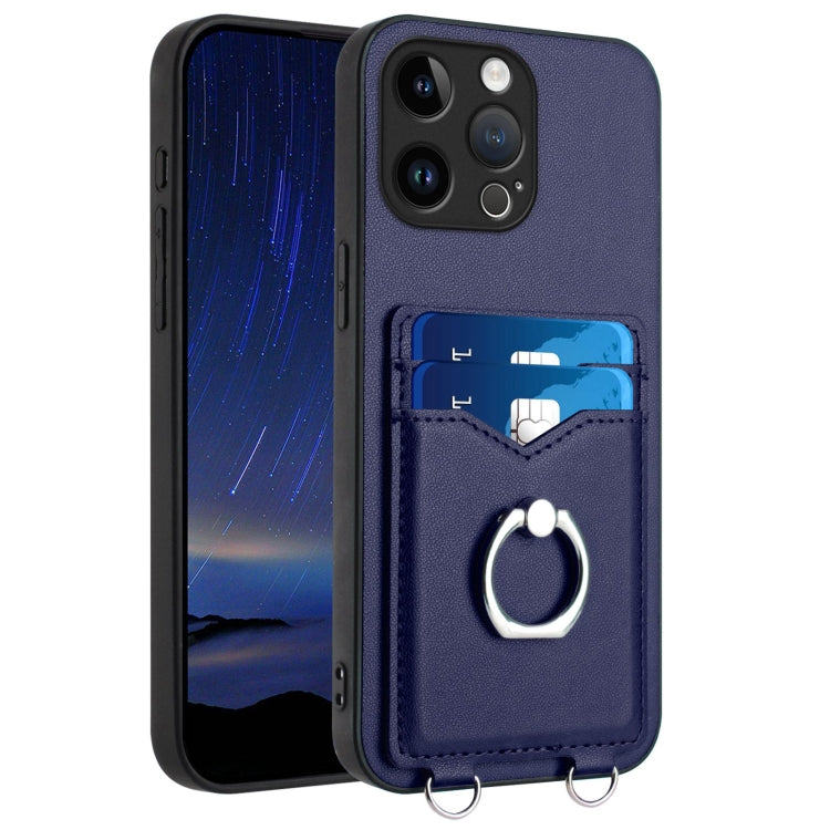 حافظة هاتف مع حامل بطاقة وخاتم R20، لهاتف iPhone 14 Plus، لهاتف iPhone 14، لهاتف iPhone 14 Pro، لهاتف iPhone 14 Pro Max، لهاتف iPhone SE 2022 / SE 2020 / 8، لهاتف iPhone 13 Pro Max، لهاتف iPhone 13 Pro، لهاتف iPhone 13