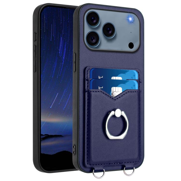حافظة هاتف مع حامل بطاقة وخاتم R20، لهاتف iPhone 17 Pro Max، لهاتف iPhone 17 Pro، لهاتف iPhone 17، لهاتف iPhone Air، لهاتف iPhone 15 Pro Max، لهاتف iPhone 15 Pro، لهاتف iPhone 15 Plus، لهاتف iPhone 15