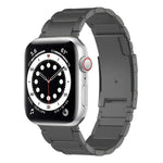 Titanium Metal Watch Band, For Apple Watch Series 7 41mm, For Apple Watch Series 7 45mm, For Apple Watch SE 40mm, For Apple Watch SE 44mm, For Apple Watch Series 6 40mm, For Apple Watch Series 6 44mm, For Apple Watch Series 5 44mm                      ...