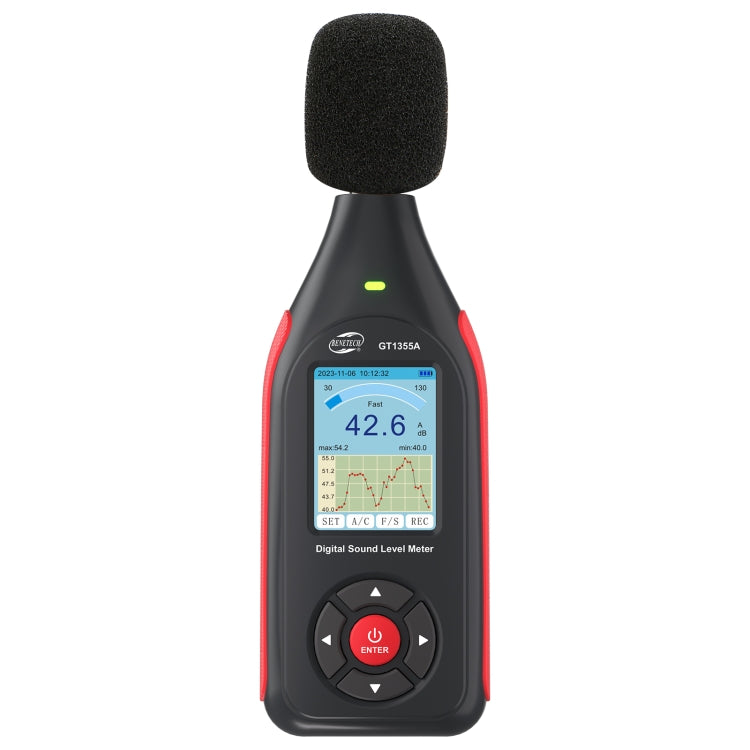 جهاز اختبار ديسيبل بشاشة LCD BENETECH GT1355A
