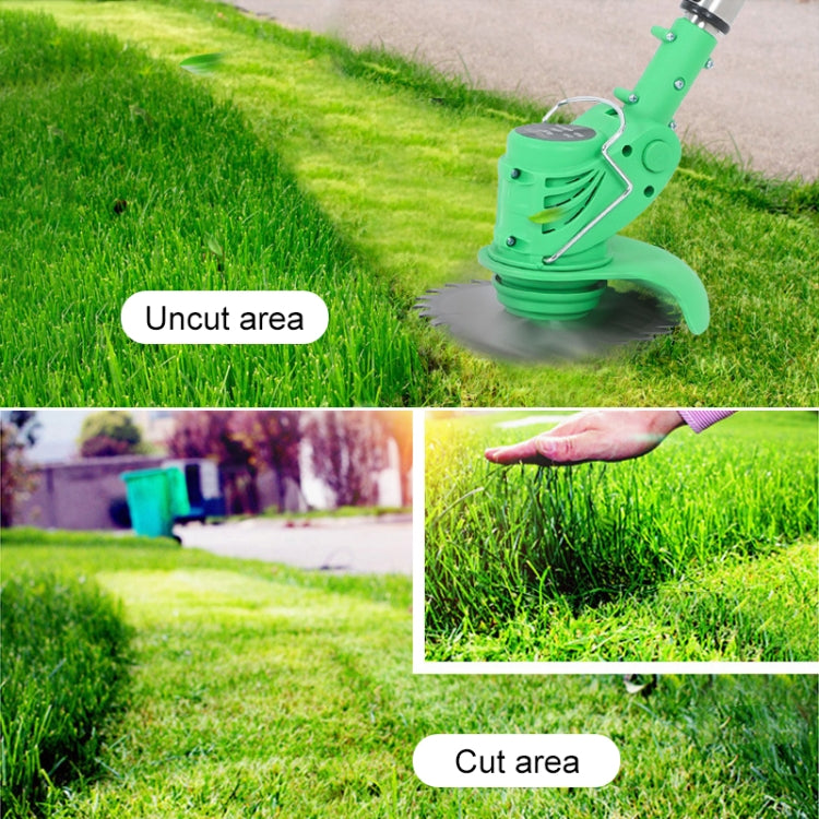 21V Portable Rechargeable Electric Lawn Mower Weeder, EU Plug, US Plug