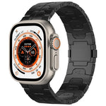 Magnetic Buckle Titanium Alloy Watch Band, For Apple Watch SE 2023 44mm, For Apple Watch Ultra 2 49mm, For Apple Watch Series 9 45mm, For Apple Watch Ultra 49mm, For Apple Watch Series 8 45mm, For Apple Watch SE 2022 44mm, For Apple Watch Series 7 45mm...