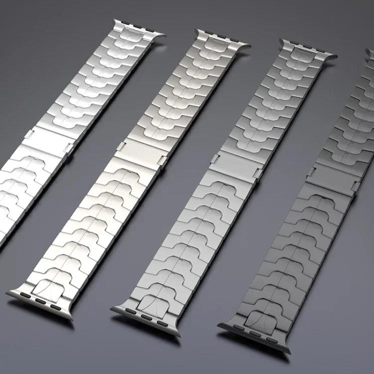 Magnetic Buckle Titanium Alloy Watch Band, For Apple Watch SE 2023 44mm, For Apple Watch Ultra 2 49mm, For Apple Watch Series 9 45mm, For Apple Watch Ultra 49mm, For Apple Watch Series 8 45mm, For Apple Watch SE 2022 44mm, For Apple Watch Series 7 45mm...
