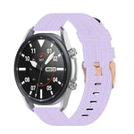 Woven Nylon Textured Strap, Size: Free Size 20mm, For Galaxy Watch 3 41mm