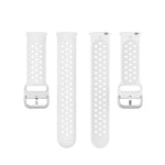 سوار رياضي من السيليكون بلون صلب موديل R850، الحجم: حجم حر 20مم، لساعات Galaxy Watch 3 مقاس 41مم