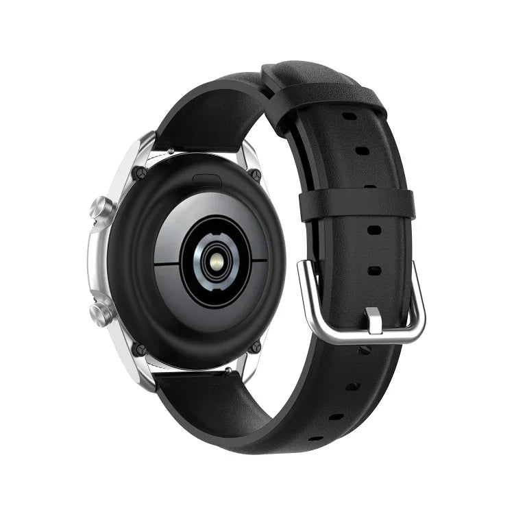 سوار جلد ذيل دائري، الحجم: حجم حر 20مم، لساعات Galaxy Watch 3 مقاس 41مم