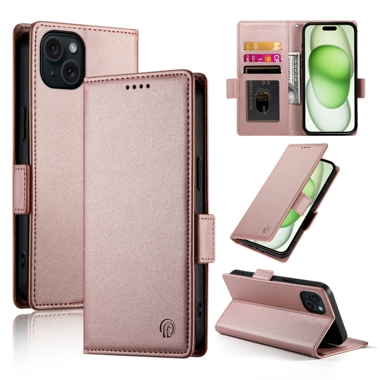 حافظة هاتف جلدية غير لامعة بمشبك جانبي مغناطيسي، لهواتف iPhone 16 Pro، iPhone 16 Plus، iPhone 16، iPhone 15 Pro Max، iPhone 15 Pro، iPhone 15 Plus