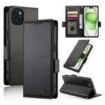 حافظة هاتف جلدية غير لامعة بمشبك جانبي مغناطيسي، لهواتف iPhone 16 Pro، iPhone 16 Plus، iPhone 16، iPhone 15 Pro Max، iPhone 15 Pro، iPhone 15 Plus