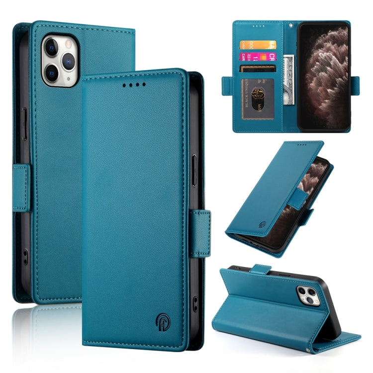 حافظة هاتف جلدية غير لامعة بمشبك جانبي مغناطيسي، لهواتف iPhone 12 mini، iPhone 11 Pro Max، iPhone 11، iPhone 11 Pro، iPhone X / XS، iPhone XR