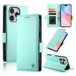 حافظة هاتف جلدية غير لامعة بمشبك جانبي مغناطيسي، لهواتف iPhone 16 Pro، iPhone 16 Plus، iPhone 16، iPhone 15 Pro Max، iPhone 15 Pro، iPhone 15 Plus