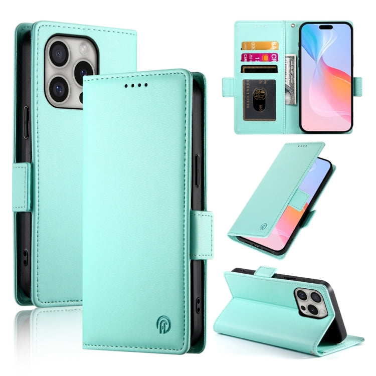حافظة هاتف جلدية غير لامعة بمشبك جانبي مغناطيسي، لهواتف iPhone 16 Pro، iPhone 16 Plus، iPhone 16، iPhone 15 Pro Max، iPhone 15 Pro، iPhone 15 Plus