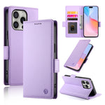 حافظة هاتف جلدية غير لامعة بمشبك جانبي مغناطيسي، لهواتف iPhone 16 Pro، iPhone 16 Plus، iPhone 16، iPhone 15 Pro Max، iPhone 15 Pro، iPhone 15 Plus