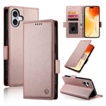 حافظة هاتف جلدية غير لامعة بمشبك جانبي مغناطيسي، لهواتف iPhone 16 Pro، iPhone 16 Plus، iPhone 16، iPhone 15 Pro Max، iPhone 15 Pro، iPhone 15 Plus