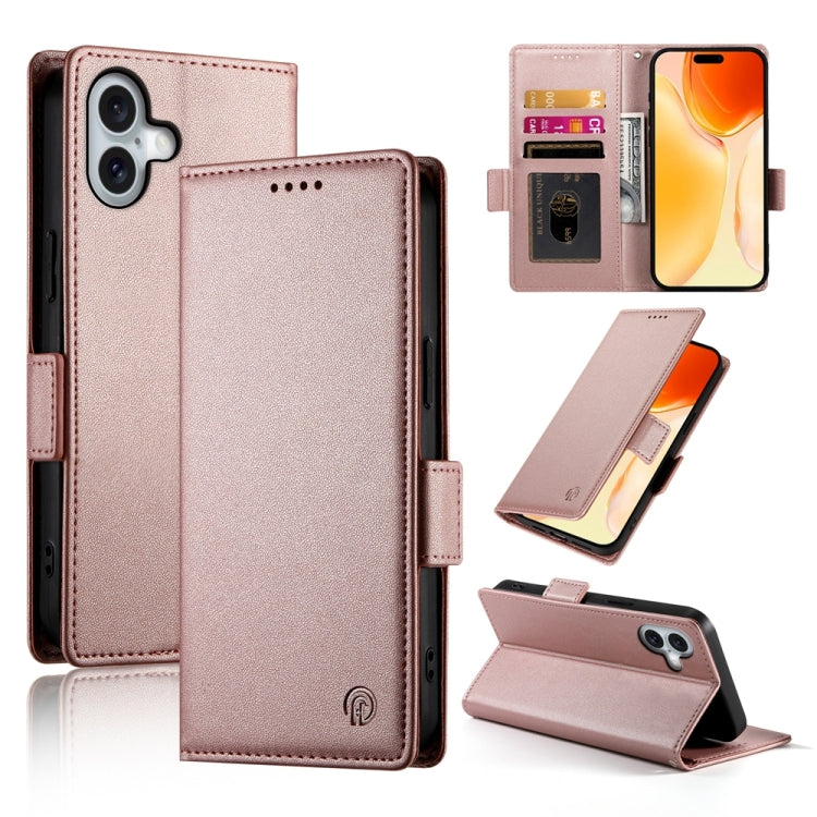 حافظة هاتف جلدية غير لامعة بمشبك جانبي مغناطيسي، لهواتف iPhone 16 Pro، iPhone 16 Plus، iPhone 16، iPhone 15 Pro Max، iPhone 15 Pro، iPhone 15 Plus