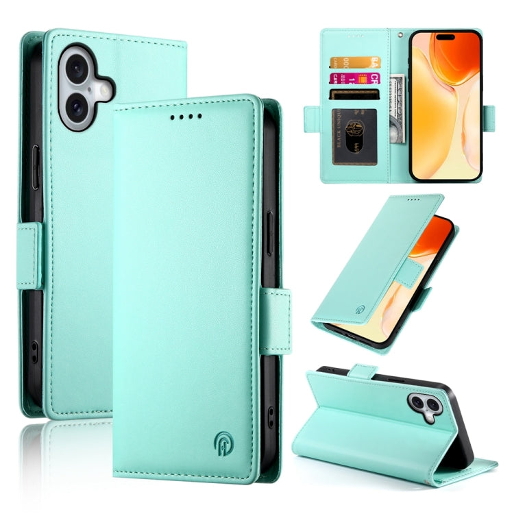 حافظة هاتف جلدية غير لامعة بمشبك جانبي مغناطيسي، لهواتف iPhone 16 Pro، iPhone 16 Plus، iPhone 16، iPhone 15 Pro Max، iPhone 15 Pro، iPhone 15 Plus