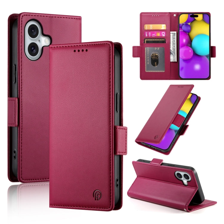 حافظة هاتف جلدية غير لامعة بمشبك جانبي مغناطيسي، لهواتف iPhone 16 Pro، iPhone 16 Plus، iPhone 16، iPhone 15 Pro Max، iPhone 15 Pro، iPhone 15 Plus