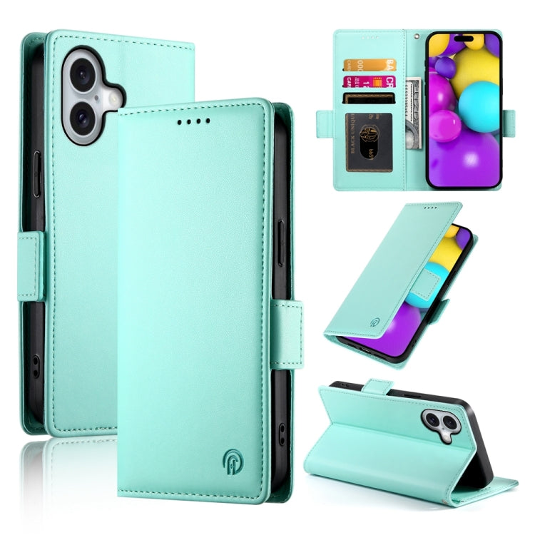 حافظة هاتف جلدية غير لامعة بمشبك جانبي مغناطيسي، لهواتف iPhone 16 Pro، iPhone 16 Plus، iPhone 16، iPhone 15 Pro Max، iPhone 15 Pro، iPhone 15 Plus
